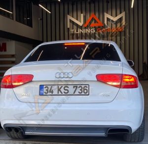 AUDİ A4 2012-2015 IÇIN UYUMLU S4 DIFÜZÖR