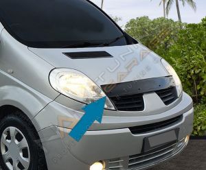 Renault Trafic Kaput Rüzgarlığı 2001-2014 Yıl Aralığı Uyumlu Traffic