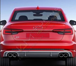 AUDİ A4 2016-2019 IÇIN UYUMLU S4 DIFÜZÖR VE EGZOZ SETI