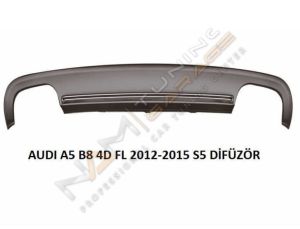 AUDİ A5 2008-2011 IÇIN UYUMLU S5 DIFÜZÖR (4 KAPI)