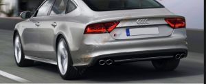 AUDİ A7 2012-2015 IÇIN UYUMLU S7 DIFÜZÖR - (NORMAL TAMPON IÇIN)