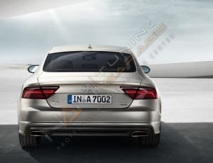 AUDİ A7 2012-2015 IÇIN UYUMLU S7 DIFÜZÖR - (NORMAL TAMPON IÇIN)