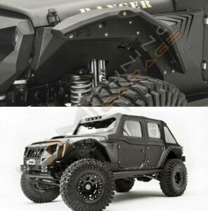 WRANGLER JK 2007-2017 IÇIN UYUMLU ARMOR CAMURLUK KABARTMA SETI (DODIK) (SAC)