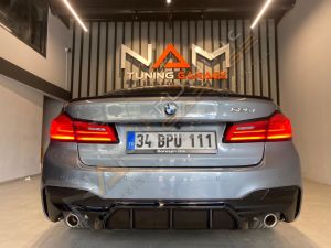 BMW G30 M SPORT SPOİLER PLASTİK BOYASIZ