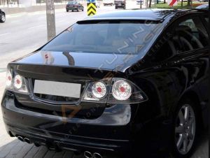 Honda Civic FD6 2006-2011 Cam Üstü Spoiler Parlak Siyah