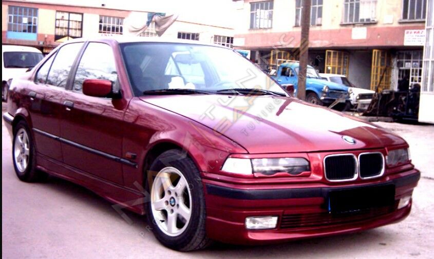 BMW F36 ÖN KARLIK ÖN TAMPON ALTI  FİBER BOYALI