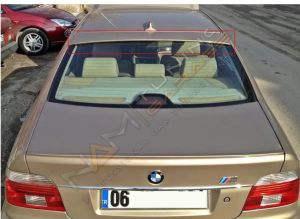 BMW E39 CAM ÜSTÜ SPOİLER BOYALI FİBER