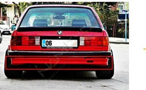 BMW E30 ARKA KARLIK ARKA TAMPON ALTI FİBER BOYALI