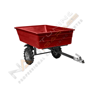 ATV Arka Römork Kırmızı Siyah