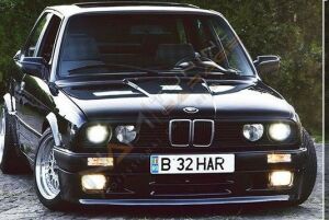 BMW E30 ÖN KARLIK ÖN EK FİBER BOYALI
