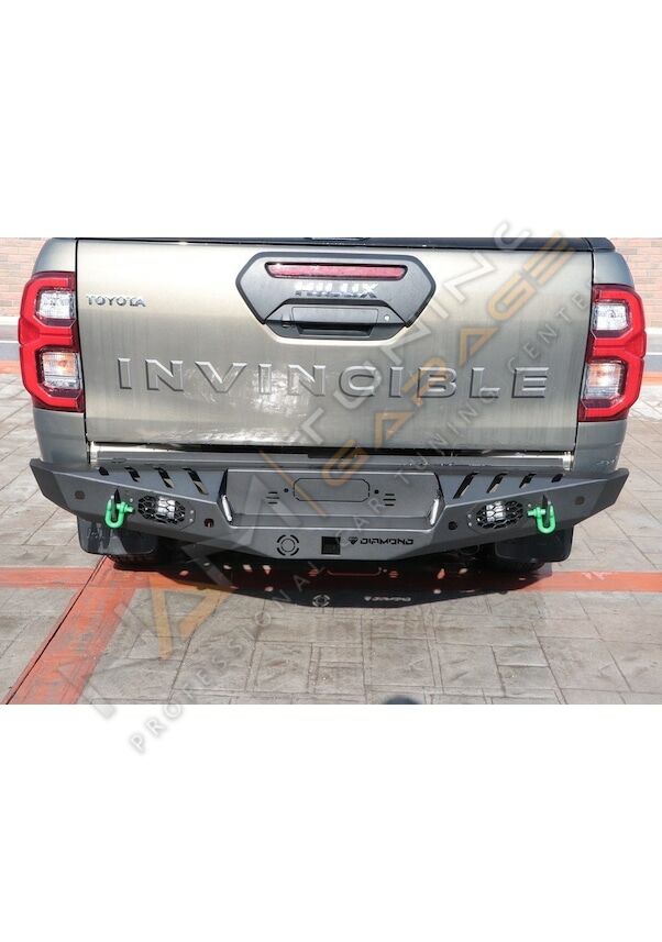 Toyota Hilux Arka Demir Tampon DIAMOND