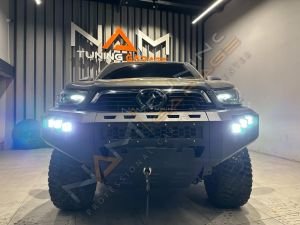 Toyota Hilux Ön Demir Tampon 2015+ (AQM-M50)