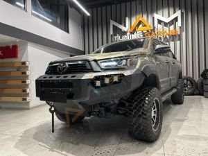 Toyota Hilux Ön Demir Tampon 2015+ (AQM-M50)
