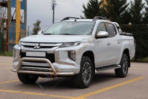 Mitsubishi L200 Krom Ön Koruma PST15