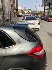 CİTROEN  C4 BAGAJ ÜSÜ SPOİLER FİBE0R BOYALI