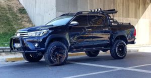 Ford Ranger Siyah Ön Koruma PST16