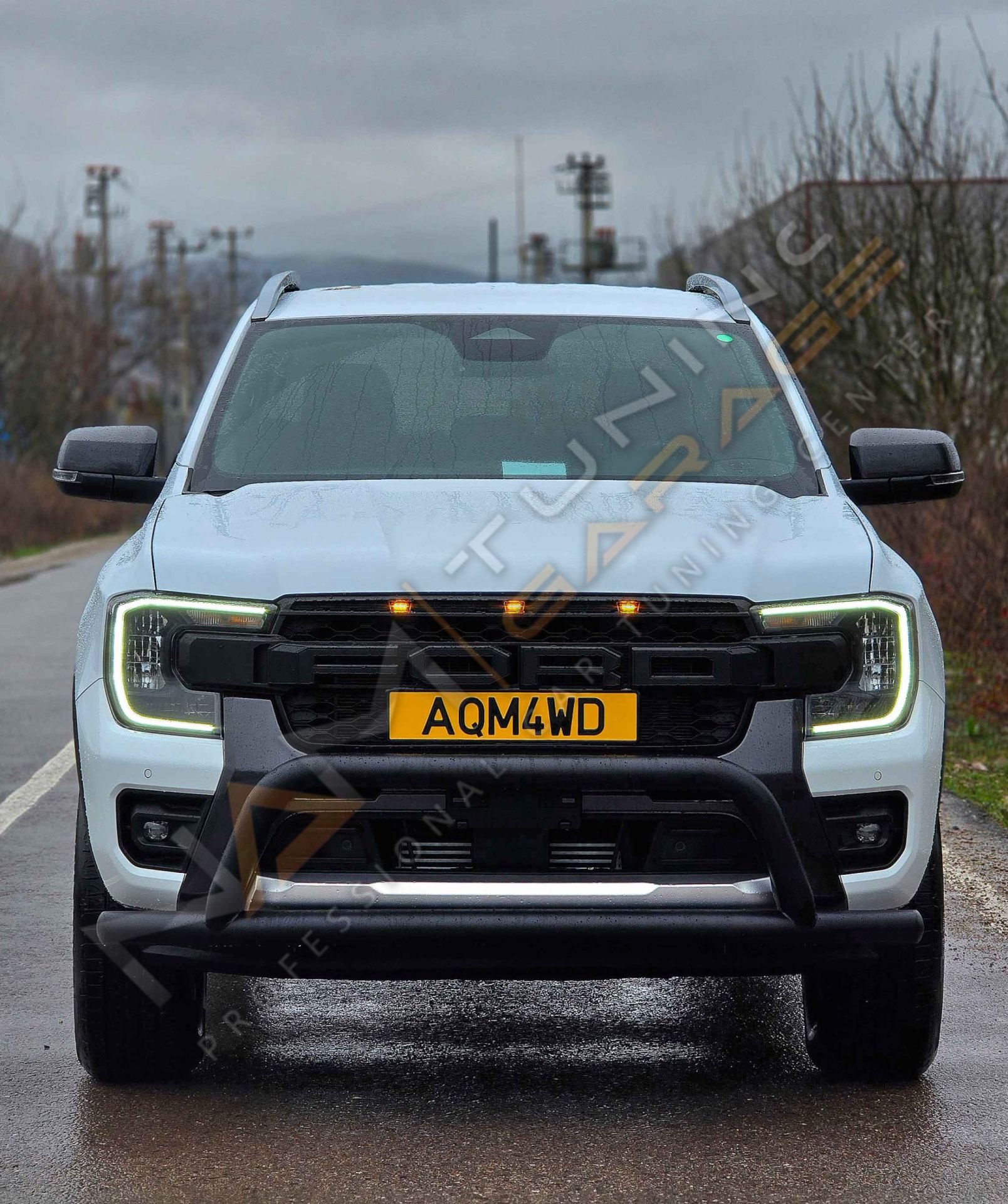 Ford Ranger Siyah Ön Koruma PST16
