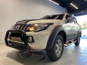 Mitsubishi L200 Siyah Ön Koruma PST16