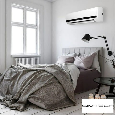 Simtech KM-1717-HC Duvar Tipi Fanlı Seramik Isıtıcı Ve Vantilatör