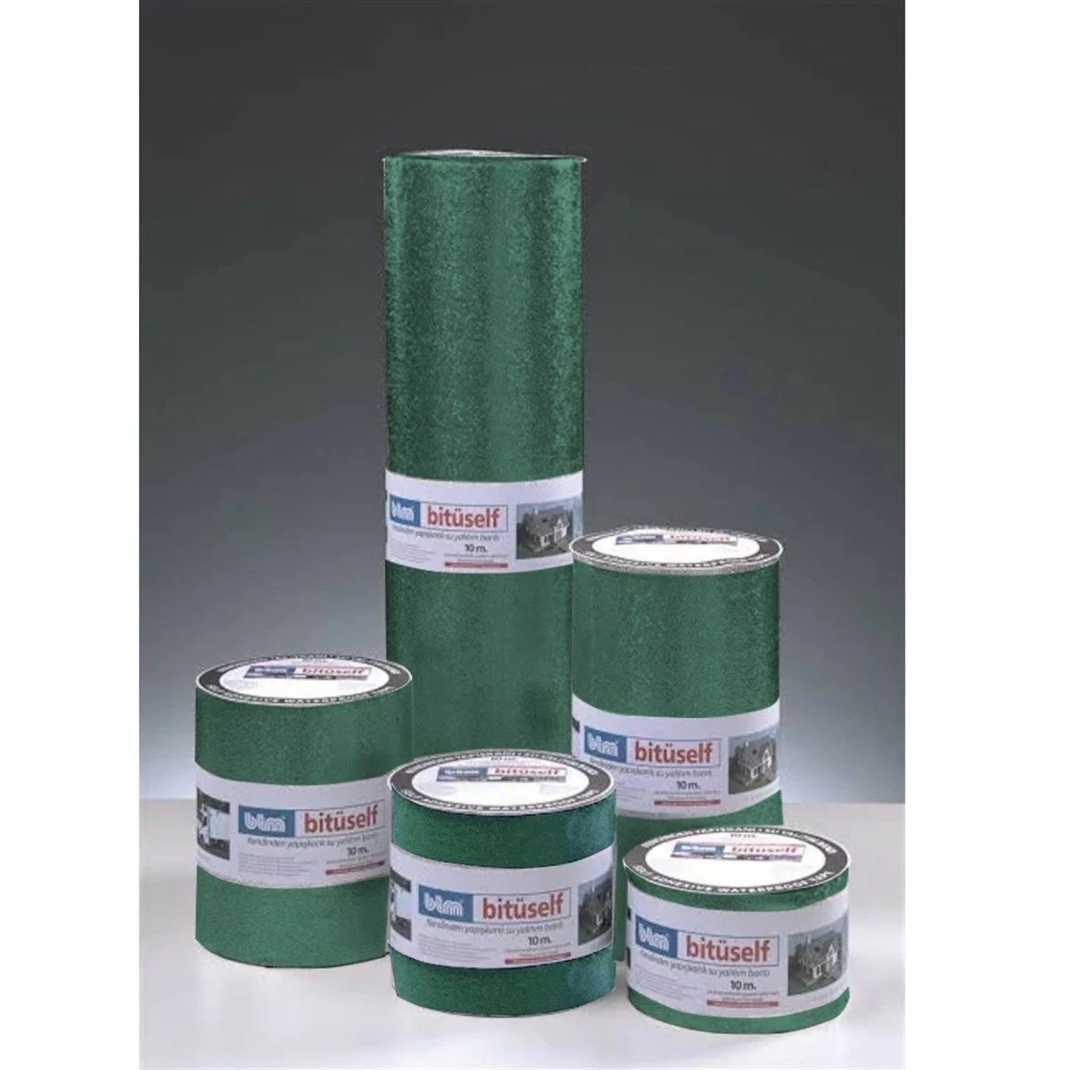 Bitüself Star Yeşil Yapışkanlı Band 30 cm x 10 mt