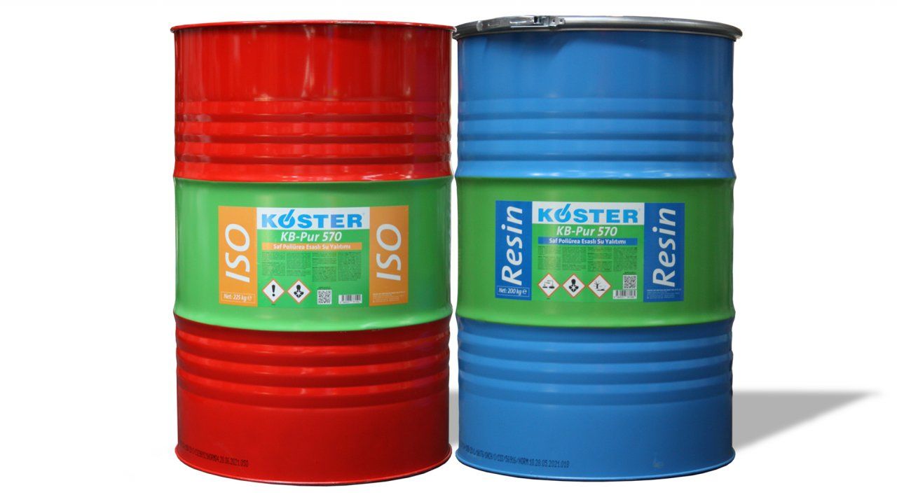 KÖSTER KB-Pur 570 Saf Poliürea Esaslı Püskürtme Su Yalıtımı