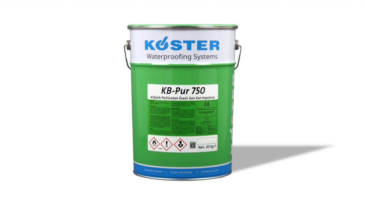 KÖSTER KB-Pur 750 Alifatik Poliüretan Esaslı Son Kat Kaplama