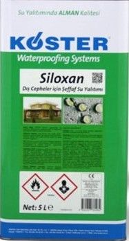 KÖSTER Siloxan Dış Cepheler için Şeffaf Izolasyon