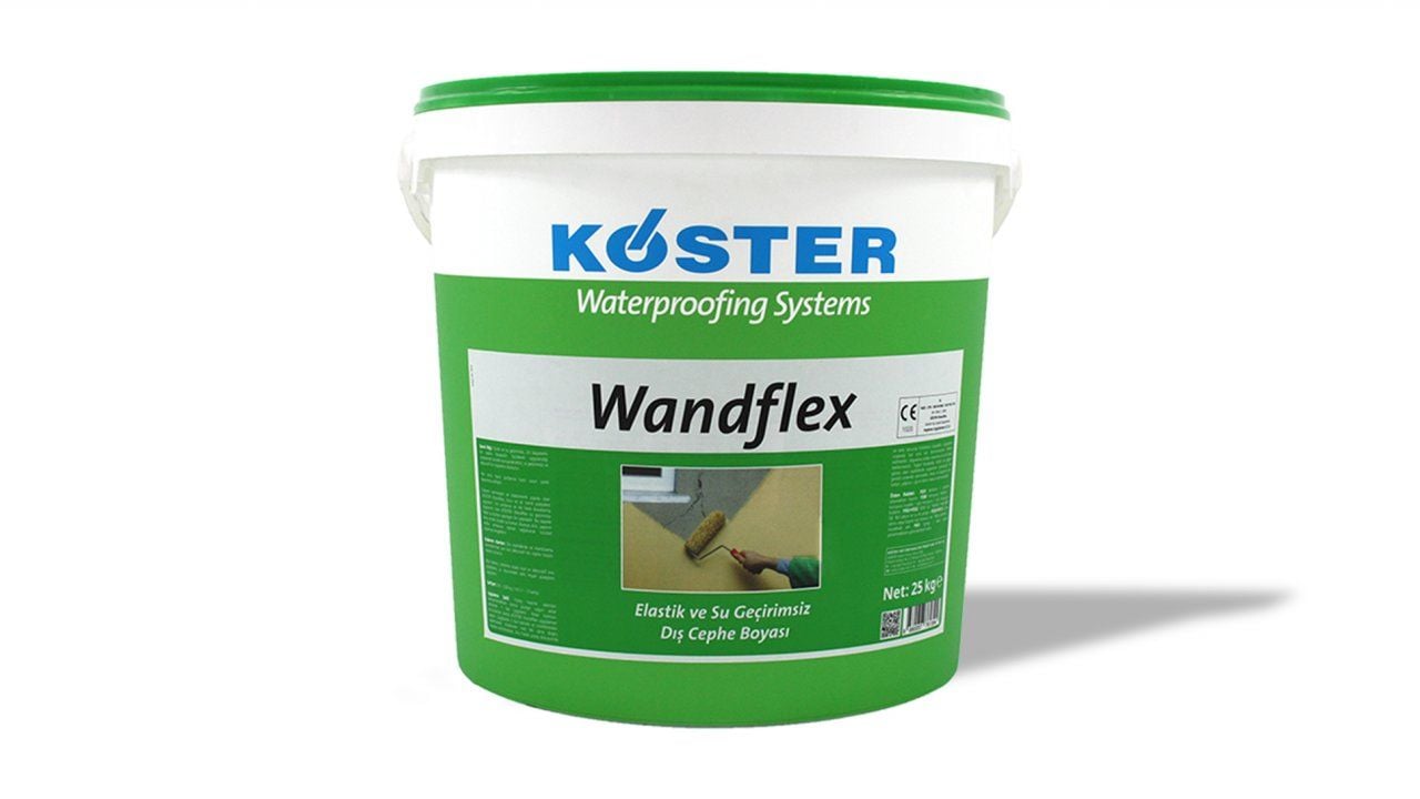 KÖSTTER Wandflex Elastik ve Su Geçirimsiz Dış Cephe Boyası