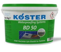 KÖSTER BD 50 Islak Hacimler için Elastomerik Su Yalıtımı 5 KG