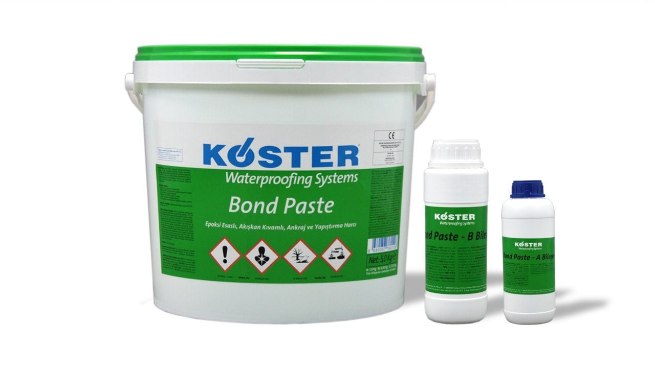KÖSTER Bond Paste Epoksi Esaslı Ankraj ve Filiz Ekme Harcı