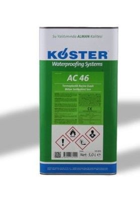 KÖSTER AC 46 Beton Sertleştirici ve Tozuma Önleyici Sıvı Reçine 5 LT