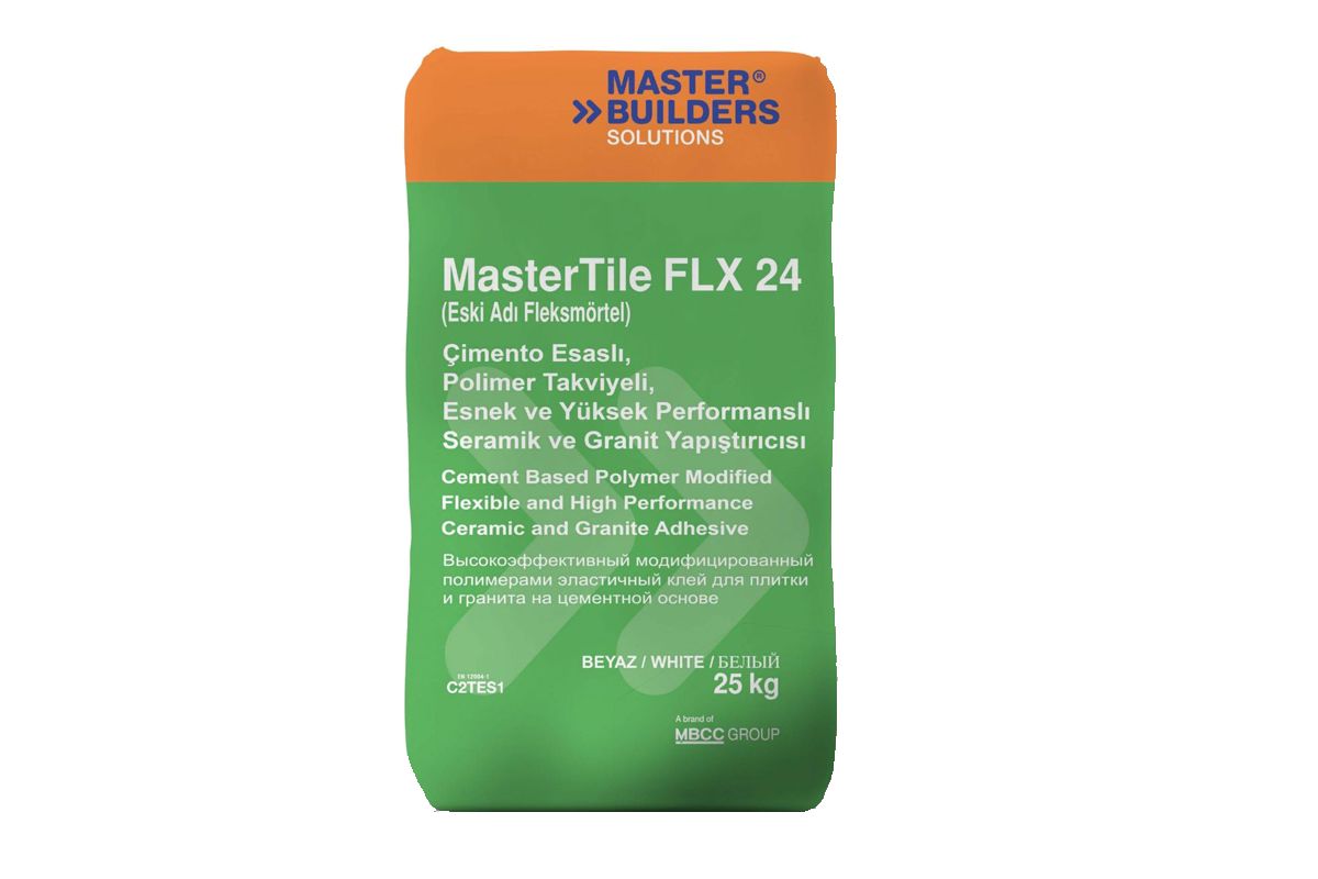 MasterTile FLX 24 WHITE 25 KG (Eski Adı: Fleksmörtel)