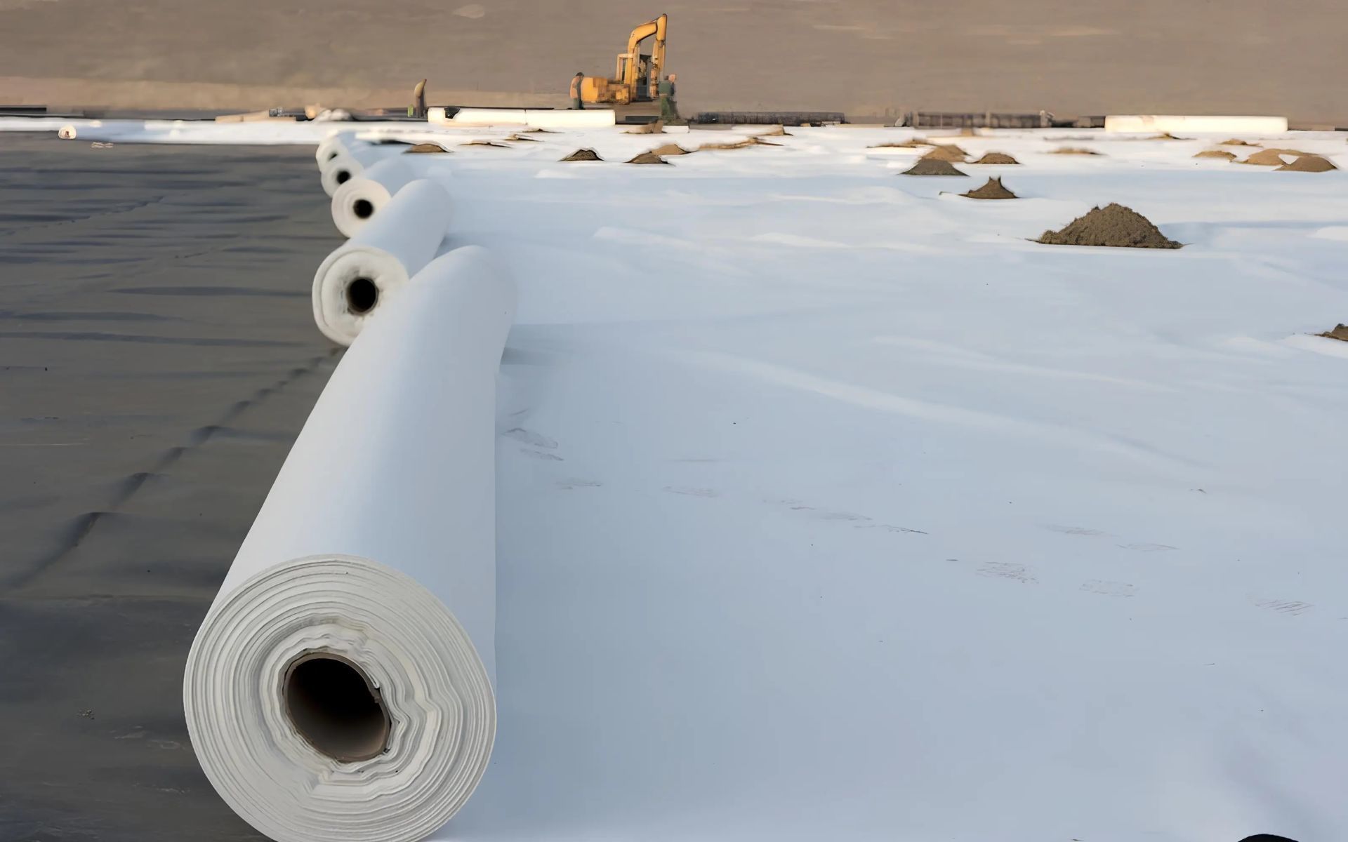 Geotekstil 200 gr Beyaz Keçe 200 M2