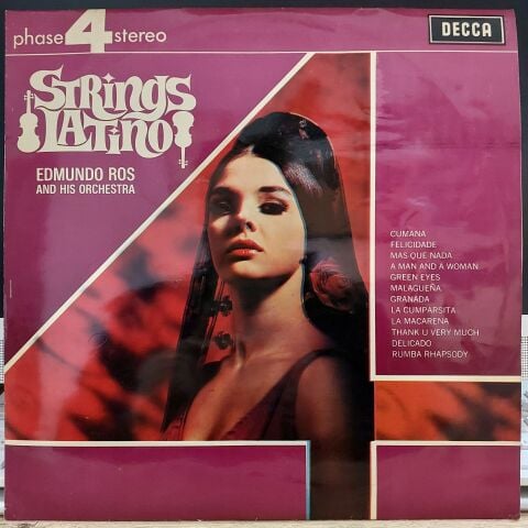 Edmundo Ros And His Orchestra* – Strings Latino LP PLAK