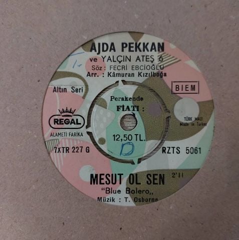 AJDA PEKKAN - MESUT OL SEN 45LİK PLAK