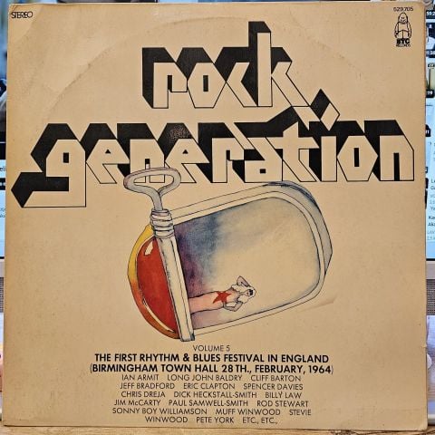Various – Rock Generation Vol. 5 - The First Rhythm & Blues Festival In England LP PLAK