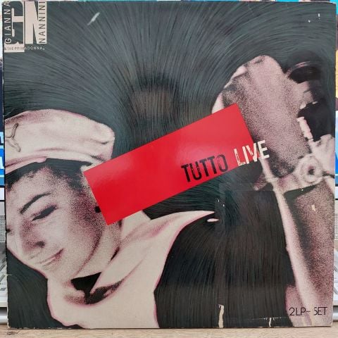 Gianna Nannini & The Primadonnas – Tutto Live LP PLAK