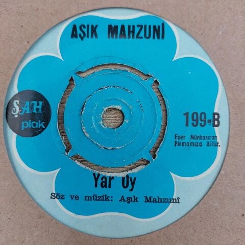 MAHZUNİ ŞERİF - YAR OY 45LİK PLAK