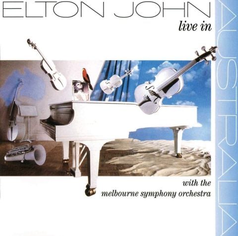 ELTON JOHN - LİVE İN AUSTRALİA (REMASTERED) LP PLAK