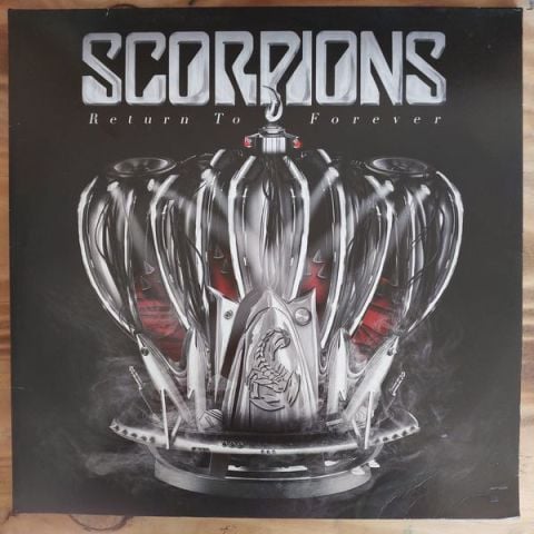 SCORPIONS - RETURN TO FOREVER LP PLAK