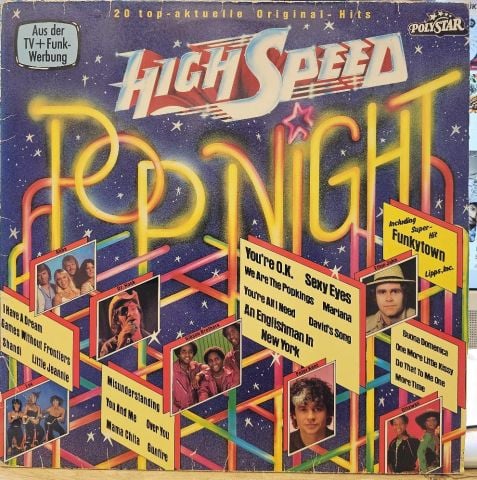 Various – High Speed Pop Night LP PLAK