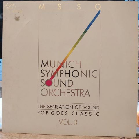 Munich Symphonic Sound Orchestra – The Sensation Of Sound - Pop Goes Classic Vol. 3 LP PLAK