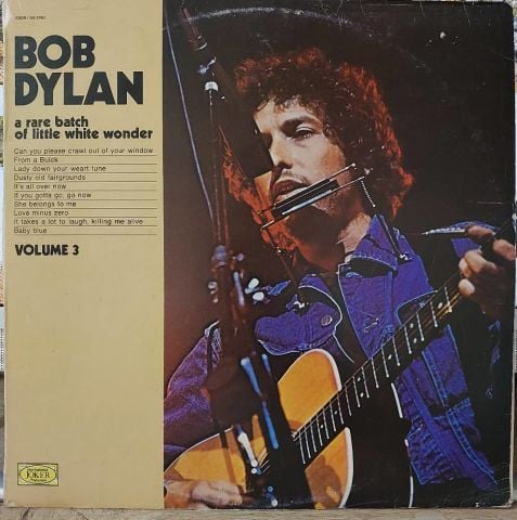 Bob Dylan – A Rare Batch Of Little White Wonder LP PLAK