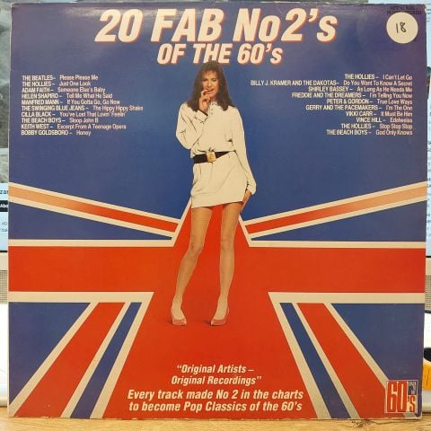 Various – 20 Fab No 1's Of The 60's LP PLAK