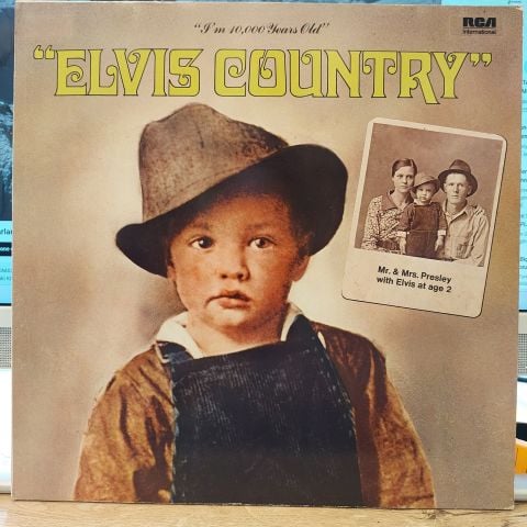 Elvis Presley – ''I'm 10,000 Years Old'' - Elvis Country LP PLAK