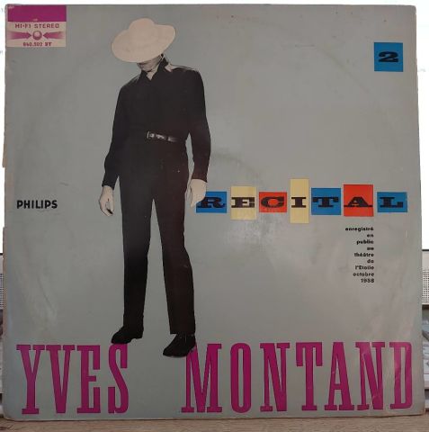 Yves Montand – Récital - 2 LP PLAK