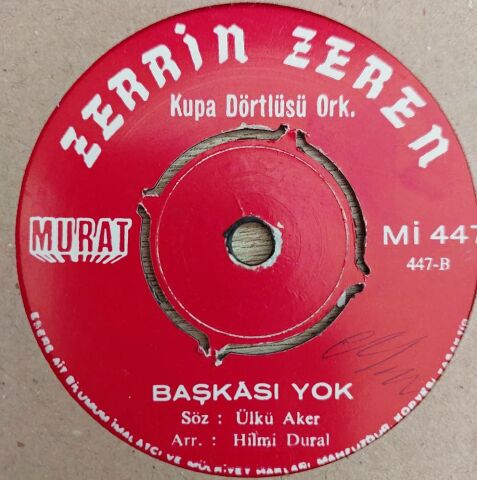 Zerrin Zeren – Birşeyler Oldu Bana / Başkası Yok 45LİK PLAK