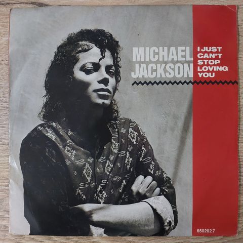 Michael Jackson – I Just Can't Stop Loving You 45LİK PLAK