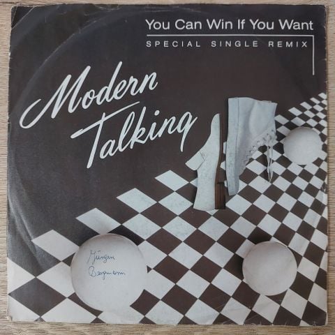 Modern Talking – You Can Win If You Want (Special Single Remix) 45LİK PLAK