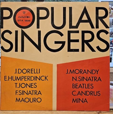 Various – Popular Singers LP PLAK